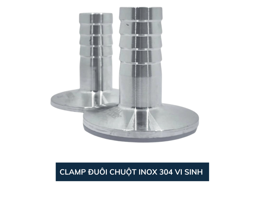 Clamp đuôi chuột inox 304