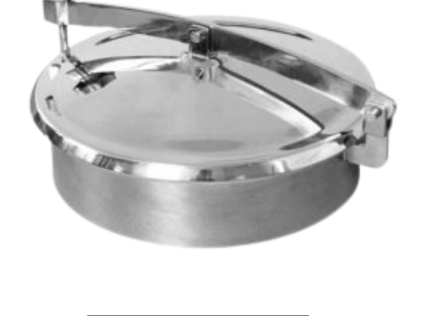 Nắp bồn tay tròn inox vi sinh