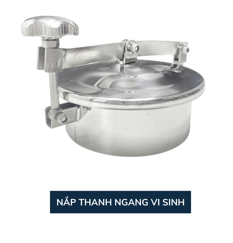 Nắp bồn thanh ngang inox 304/316L