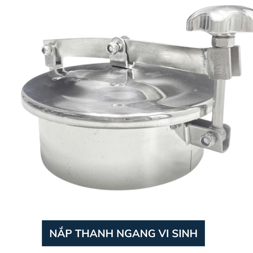 Nắp bồn thanh ngang inox 304/316L