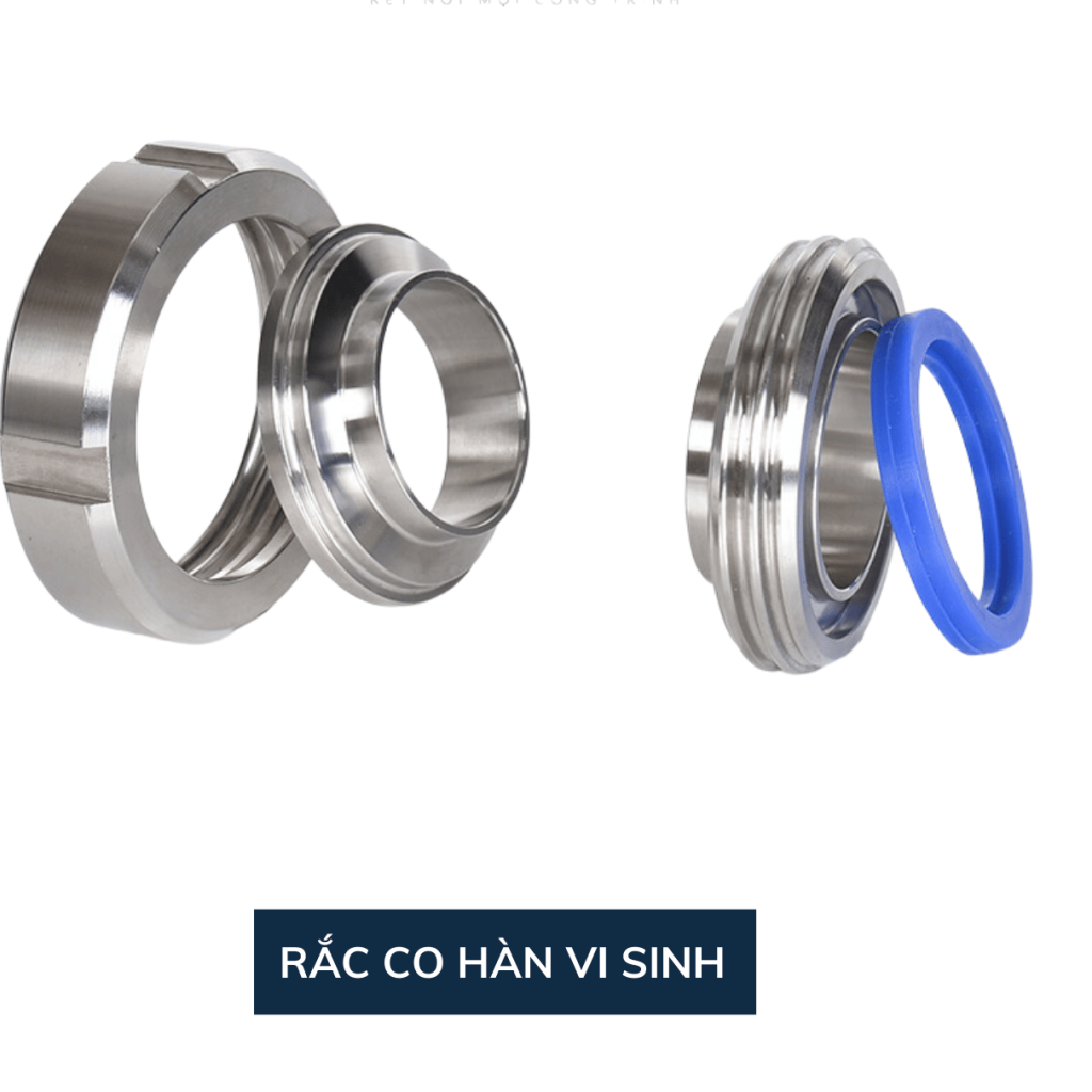 Rắc co hàn vi sinh inox 304/316L