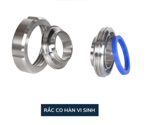 Rắc co hàn vi sinh inox 304/316L