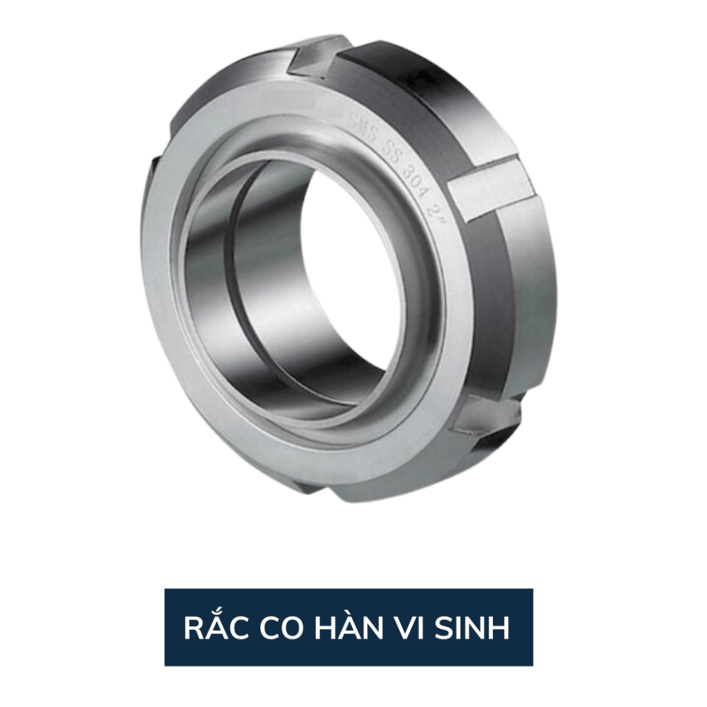 Rắc co hàn vi sinh inox 304/316L
