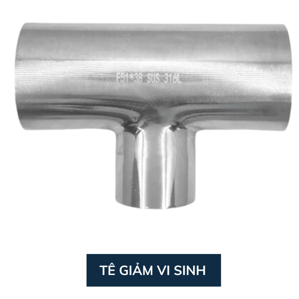 Tê Giảm Vi Sinh Inox 304
