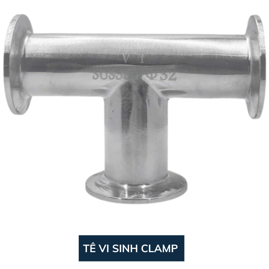 Tê Clamp Vi Sinh Inox 304
