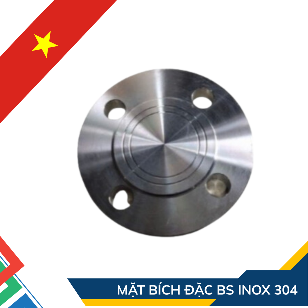 mặt bích đặc bs