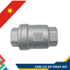 Phụ kiện van inox vi sinh – van 1 chiều lò xo inox 201 Tân Trường Giang